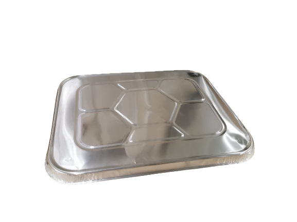 Lid for Half-Size Aluminum Container - 100/Case - DYNASCO