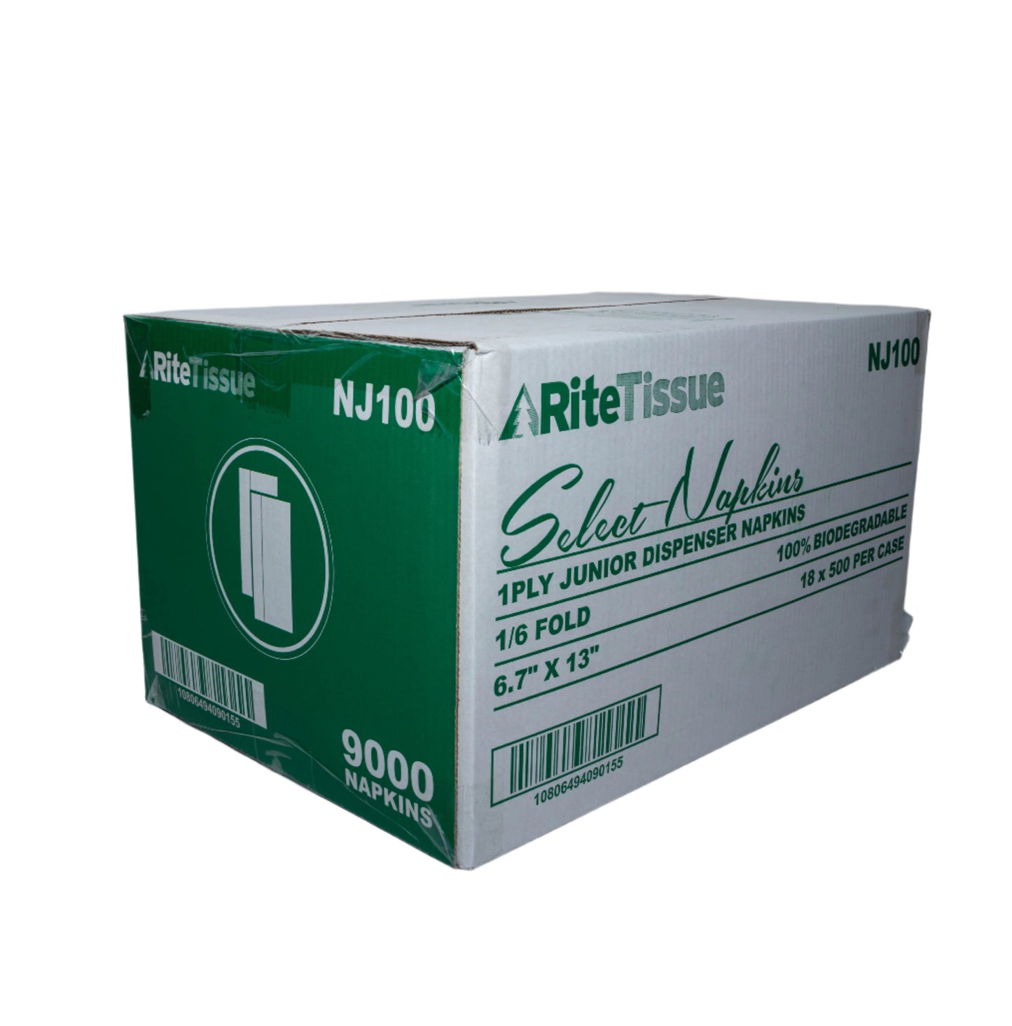 9000, 1 Ply, Junior Dispenser Napkin – RiteTissue