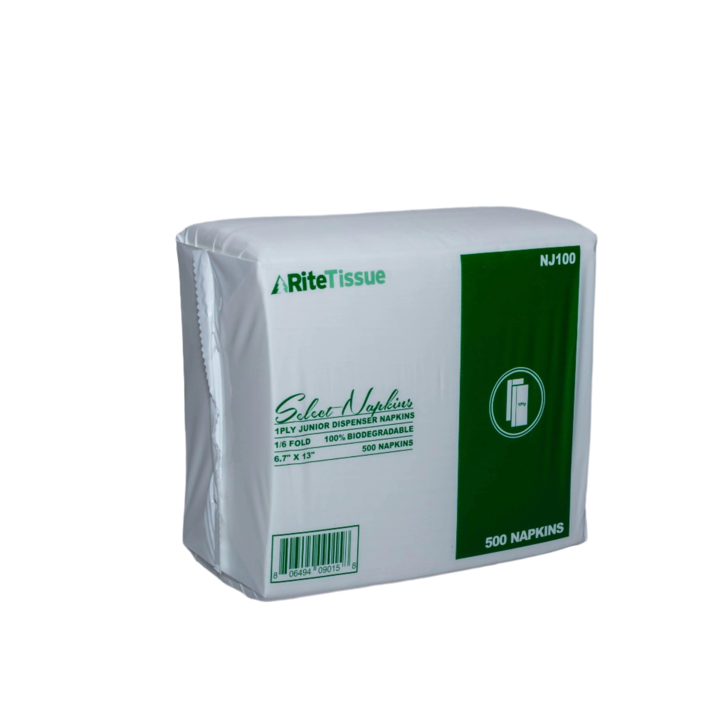 9000, 1 Ply, Junior Dispenser Napkin – RiteTissue