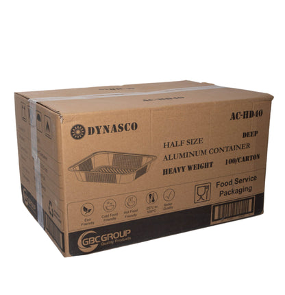 Half-Size Deep Aluminum Container - DYNASCO