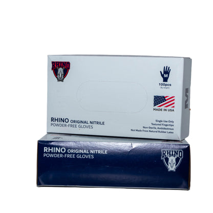 1 Box Nitrile Powder Free Gloves - RHINO