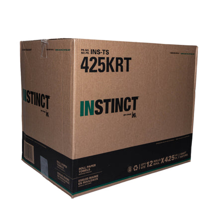 Roll Paper Towels- 12/Case- 425KRT - Instinct