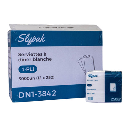 1PLY Dinner Napkin 3000 Units - DN1 3842 - Slypak