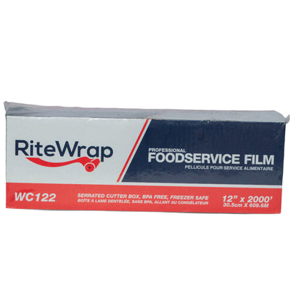 12" x 2000" Professional Foodservice Film -WC122- Ritewrap