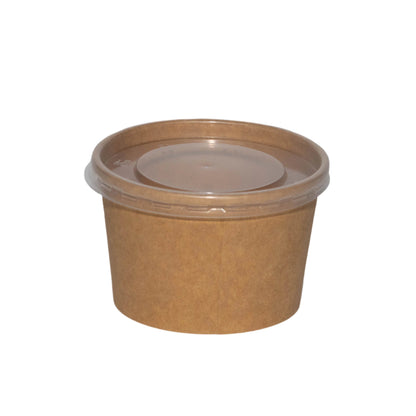 8oz Paper Container 500unit - 8FCB - Slypak