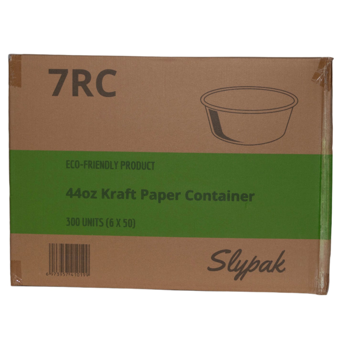 44oz Paper Container 300 Units - 7RC- Slypak