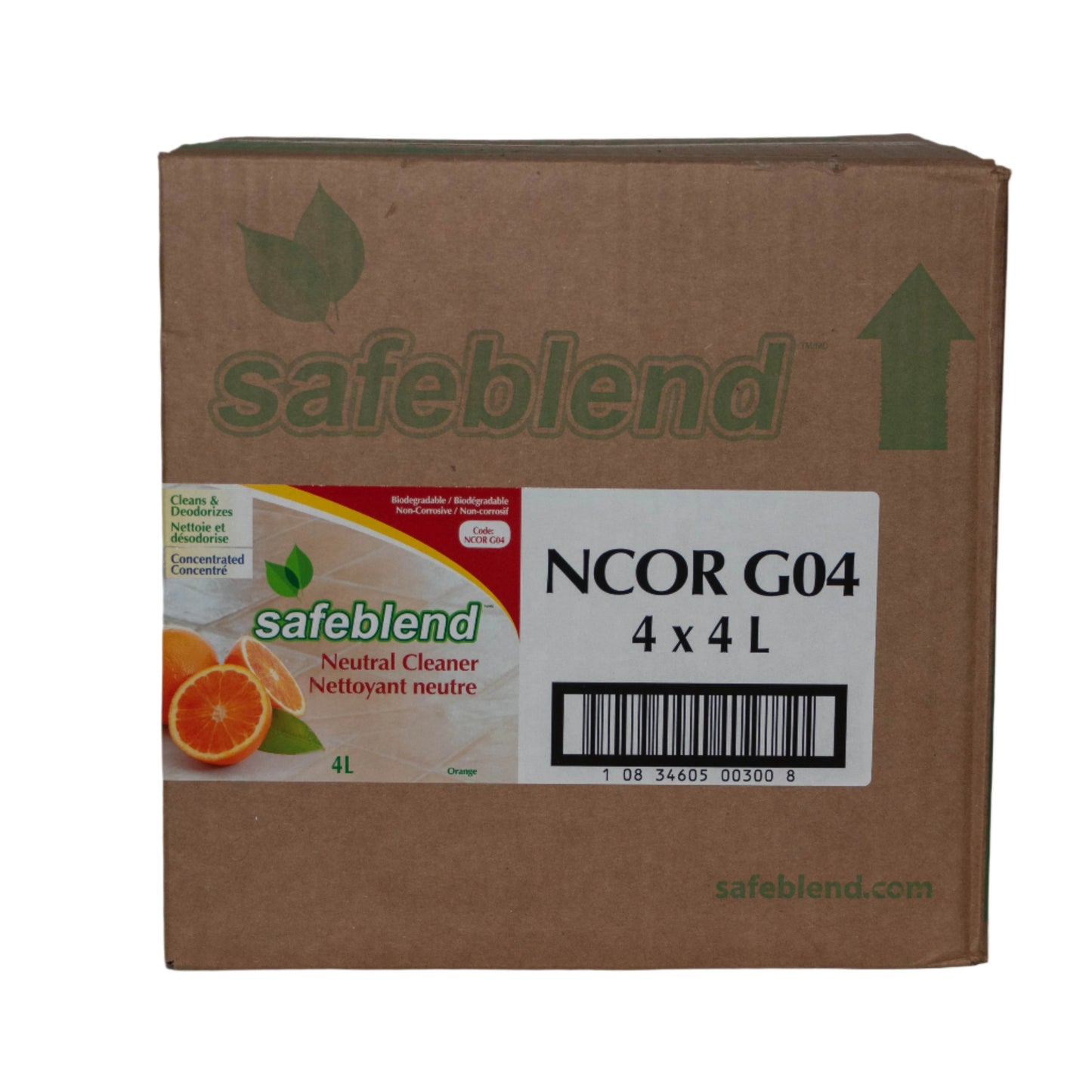 4L Floor Neutral Cleaner – Orange – Safeblends