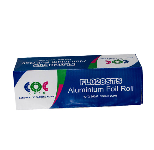 12"X200M Aluminium Foil Roll - FL028STS- COC